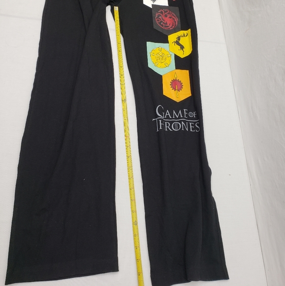 GOT Lounge Pants Pajama Bottoms Black Men Women - Picture 4 of 8